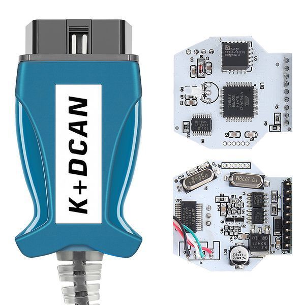 Автосканер BMW INPA K+DCAN USB с кнопкой для BMW/MINI, K-Line/CAN, Windows A0248-L фото