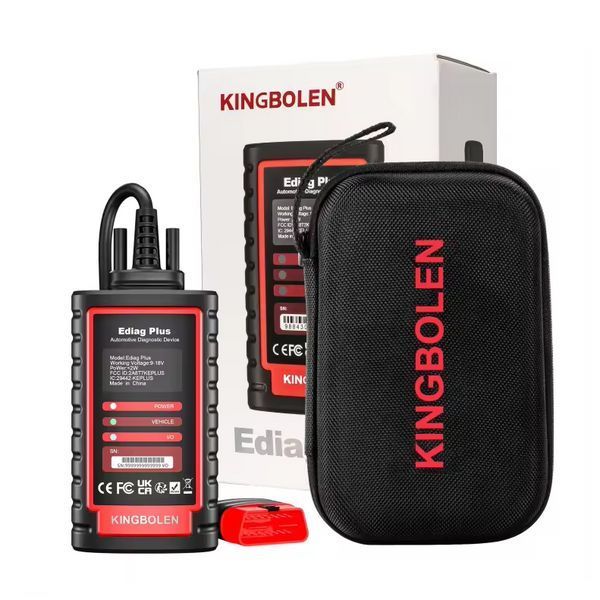 Автосканер Kingbolen Ediag Plus Bluetooth для Android/iOS, CAN FD, кодирование, адаптации K0003 фото