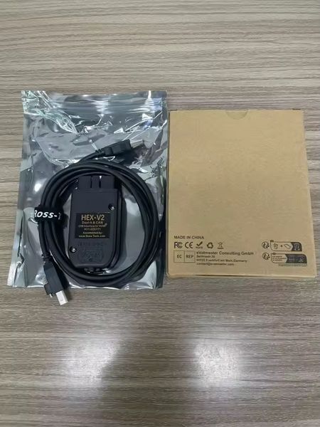 Автосканер VCDS HEX-V2 STM32 USB для VW, Audi, Skoda, Seat з автооновленням C0001-2 фото