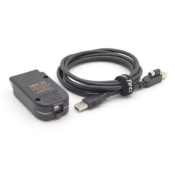 Автосканер VCDS HEX-V2 STM32 USB для VW, Audi, Skoda, Seat з автооновленням C0001-2 фото