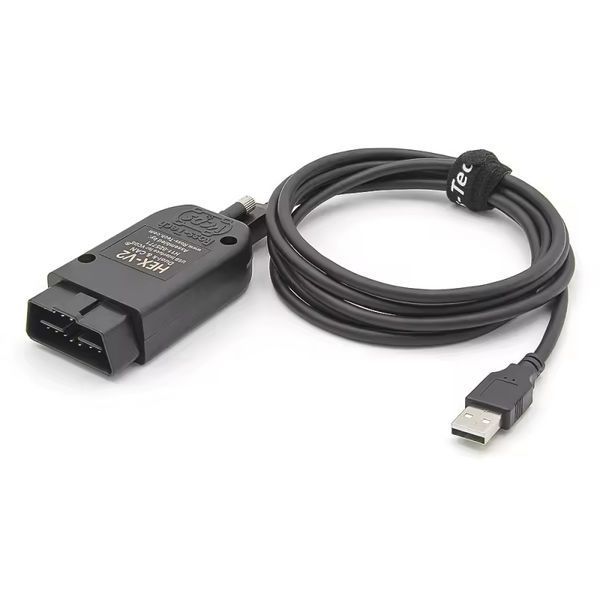Автосканер VCDS HEX-V2 STM32 USB для VW, Audi, Skoda, Seat з автооновленням C0001-2 фото