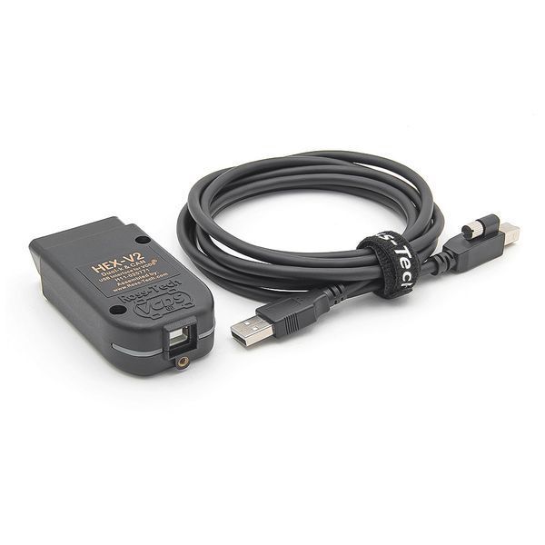 Автосканер VCDS HEX-V2 STM32 USB для VW, Audi, Skoda, Seat з автооновленням C0001-2 фото