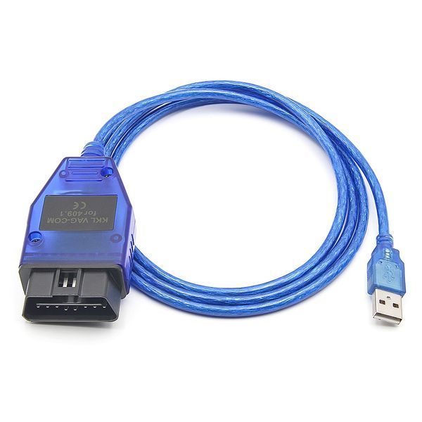 Автосканер VAG-COM 409.1 FTDI USB K-Line для Audi, VW, Skoda, Seat A0186-1 фото