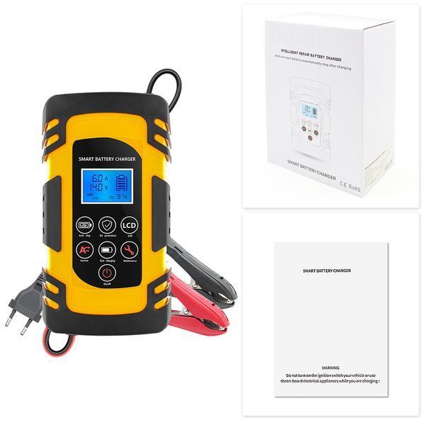 Зарядное устройство Smart D0070-1 12/24V 4/6/8A для AGM, GEL, свинцово-кислотных АКБ D0070-1 фото