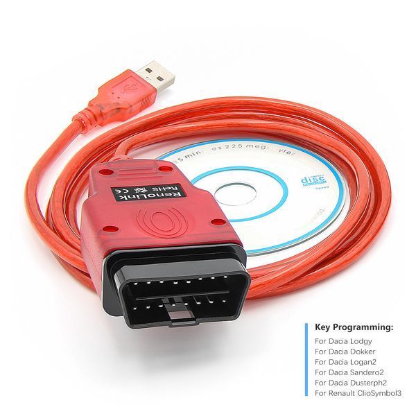 Програматор RenoLink USB v2.11 для Renault, DAF, Cadillac, ECU/IMM A0263 фото