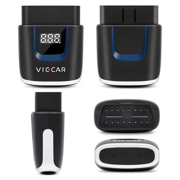 Автосканер Viecar VP001 v2.2 OBD2 Bluetooth 4.0 с чипом PIC18F25K80 для Android/iOS/Windows B0075 фото