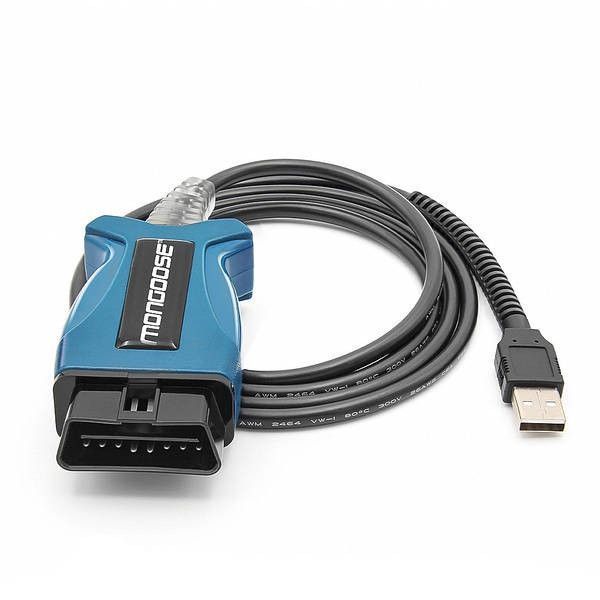 Автосканер Mongoose JLR Pro J2534 USB для Jaguar, Land Rover, Toyota, Volvo C0062-L фото