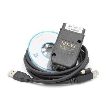 Автосканер VCDS HEX-V2 USB для VW, Audi, Skoda, Seat з ПЗ Windows C0064-1 фото