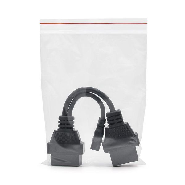 Перехідник Mitsubishi Hyundai 12 pin на OBD2 16 pin для діагностики авто A0025 фото