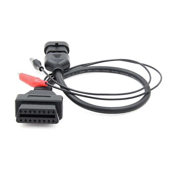 Переходник Fiat Alfa Romeo Lancia Chery 3 pin на OBD2 16 pin с питанием A0032 фото