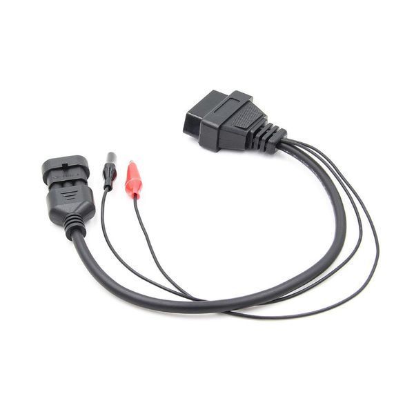 Переходник Fiat Alfa Romeo Lancia Chery 3 pin на OBD2 16 pin с питанием A0032 фото