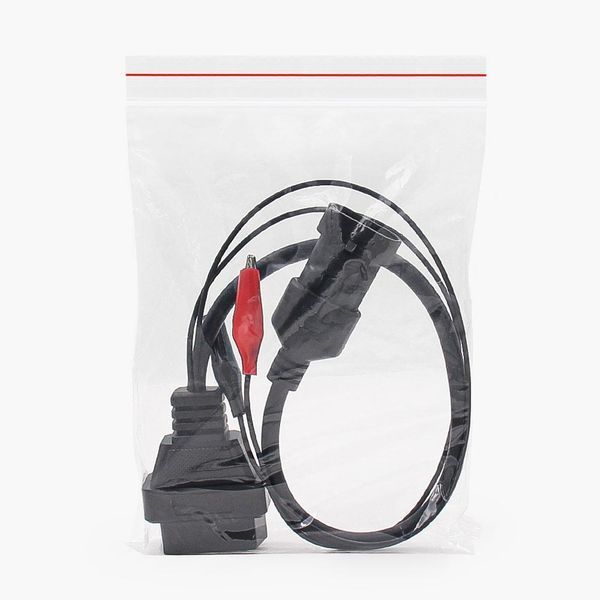 Переходник Fiat Alfa Romeo Lancia Chery 3 pin на OBD2 16 pin с питанием A0032 фото