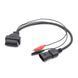 Переходник Fiat Alfa Romeo Lancia Chery 3 pin на OBD2 16 pin с питанием A0032 фото 1