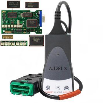 Автосканер Lexia 3 Full Chip USB для Peugeot, Citroen, DiagBox, чипы Samsung/NEC A0091-3 фото