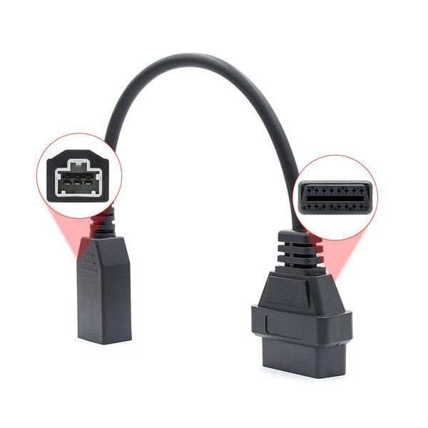 Переходник Honda 3 pin на OBD2 16 pin для диагностики авто A0023 фото