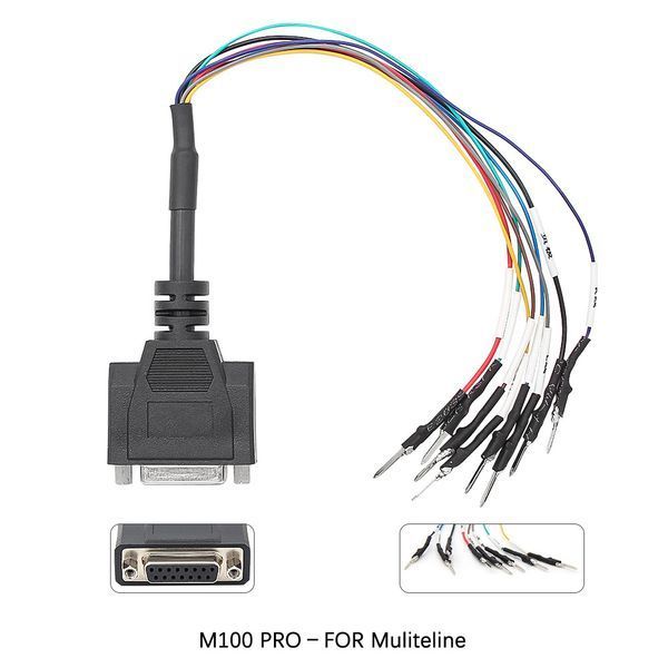 Автосканер JDiag M100 Pro для мотоциклів, скутерів і квадроциклів, OBD2, EFI B0176-1 фото
