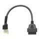 Переходник Honda 4 pin на OBD2 16 pin для диагностики мотоциклов A0150 фото 2