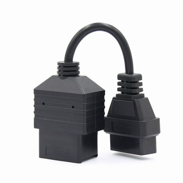 Переходник Toyota 17 pin на OBD2 16 pin для авто до 2001 года A0027 фото