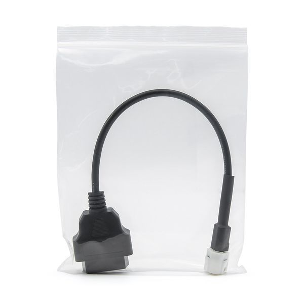Кабель-перехідник Yamaha 3 pin на OBD2 16 pin для діагностики мотоциклів A0152 фото