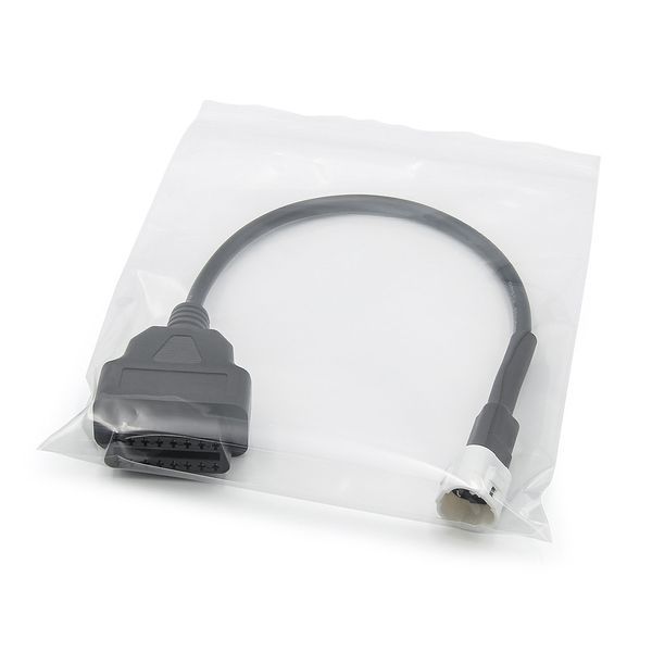 Кабель-перехідник Yamaha 3 pin на OBD2 16 pin для діагностики мотоциклів A0152 фото