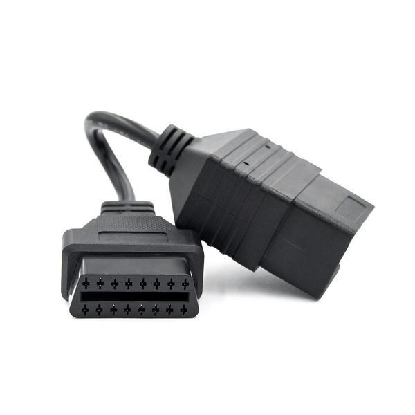 Переходник Toyota 17 pin на OBD2 16 pin для авто до 2001 года A0027 фото
