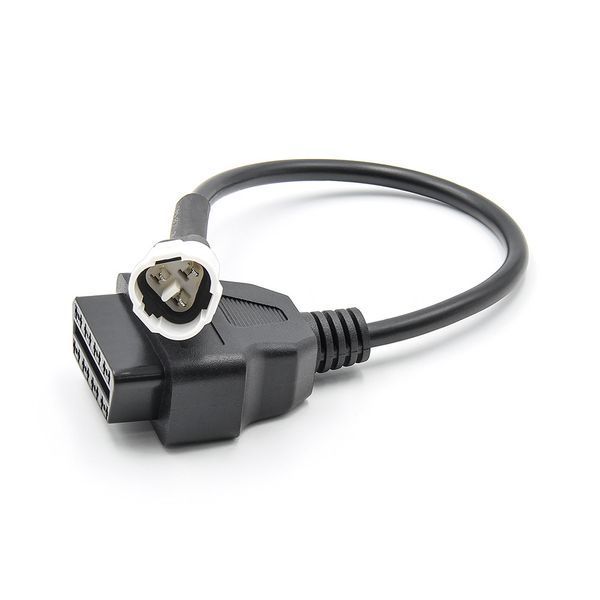 Кабель-перехідник Yamaha 3 pin на OBD2 16 pin для діагностики мотоциклів A0152 фото