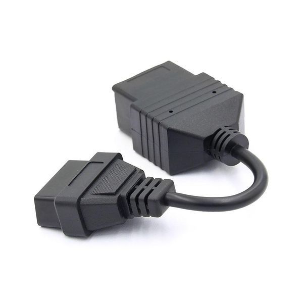 Переходник Toyota 17 pin на OBD2 16 pin для авто до 2001 года A0027 фото
