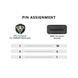 Кабель-перехідник Yamaha 3 pin на OBD2 16 pin для діагностики мотоциклів A0152 фото 4