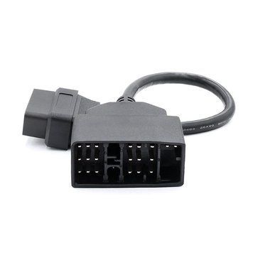 Переходник Toyota 22 pin на OBD2 16 pin для диагностики авто A0028 фото