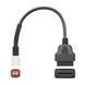 Переходник Yamaha 4 pin на OBD2 16 pin для диагностики мотоциклов Yamaha A0153 фото 1