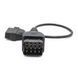 Перехідник GAZ 12 pin на OBD2 16 pin для діагностики авто A0044 фото 8