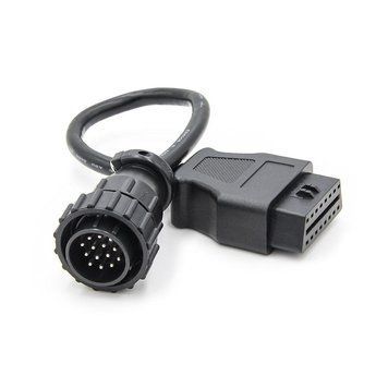 Переходник Mercedes Sprinter VW LT 14 pin на OBD2 16 pin разборный, полная распиновка A0040 фото