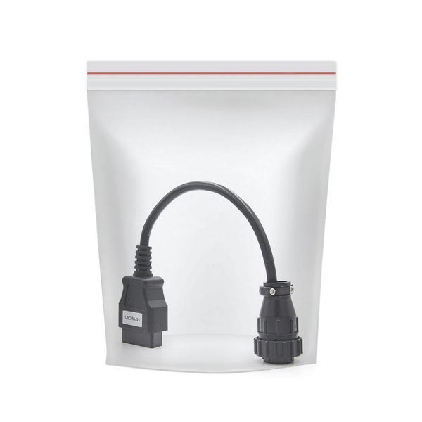 Перехідник Mercedes Sprinter VW LT 14 pin на OBD2 16 pin розбірний, повна розпіновка A0040 фото