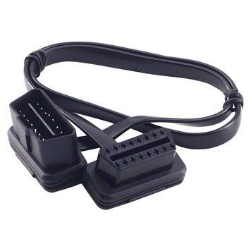 Кабель-удлинитель OBD2 16 pin 60 см для автосканера ELM327 A0056 фото