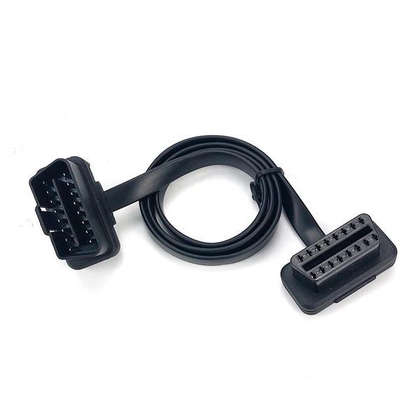 Кабель-подовжувач OBD2 16 pin 60 см для автосканера ELM327 A0056 фото