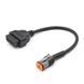 Переходник Harley Davidson 4 pin CAN на OBD2 16 pin для Softail, Dyna, Touring, Sportster A0181 фото 9