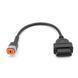 Переходник Harley Davidson 4 pin CAN на OBD2 16 pin для Softail, Dyna, Touring, Sportster A0181 фото 1