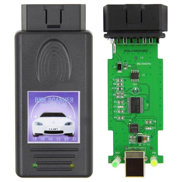 Автосканер BMW Scanner 1.4.0 USB для BMW E38, E39, E46, E53, E83, E85 A0117 фото