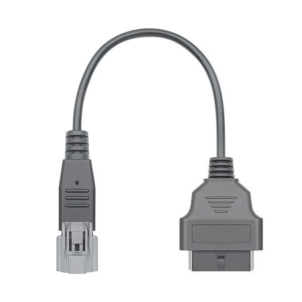 Переходник Yamaha 3 pin на OBD2 16 pin для диагностики мотоциклов Yamaha A0265 фото