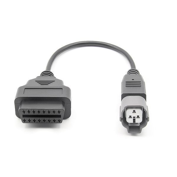 Переходник Yamaha 3 pin на OBD2 16 pin для диагностики мотоциклов Yamaha A0265 фото