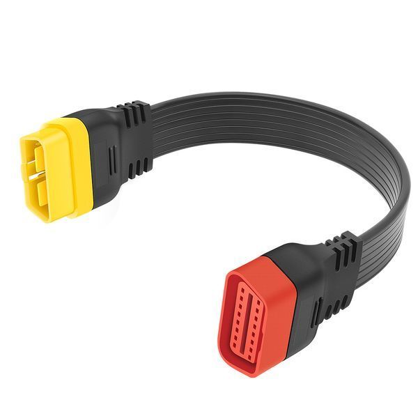 Кабель-подовжувач OBD2 16 pin папа-мама для автосканера J0001 фото