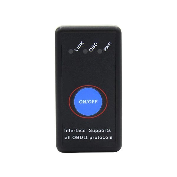 Автосканер ELM327 OBD2 v1.5 Bluetooth 4.0 с кнопкой ON/OFF, чип PIC18F25K80 A0006-1 фото