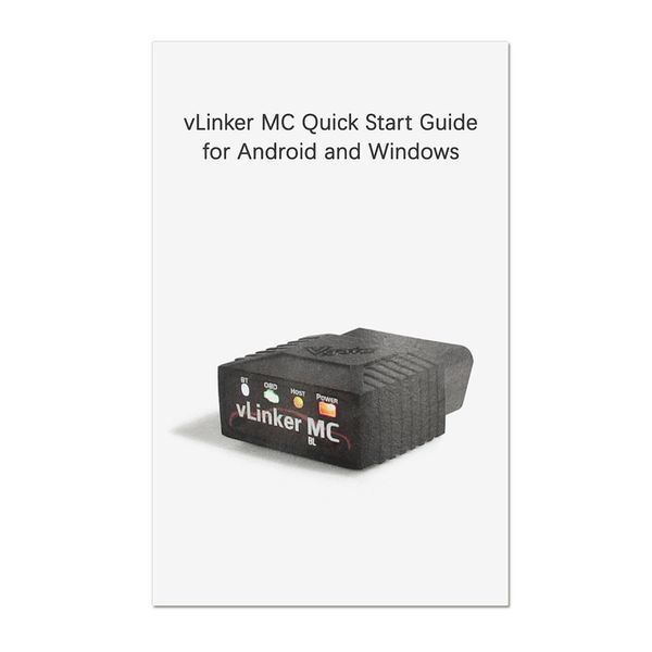 Автосканер Vgate vLinker MC OBD2 Bluetooth 3.0 з CAN, J1939 для Android/Windows B0143 фото