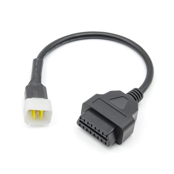 Перехідник DELPHI 6 pin на OBD2 16 pin для Benelli, Sinnis, Lexmoto A0151 фото