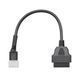 Перехідник DELPHI 6 pin на OBD2 16 pin для Benelli, Sinnis, Lexmoto A0151 фото 7