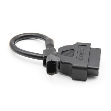 Кабель Kymco 3 pin K-Line на OBD2 16 pin для діагностики мототехніки Kymco A0180 фото