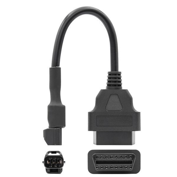 Кабель Kymco 3 pin K-Line на OBD2 16 pin для диагностики мототехники Kymco A0180 фото