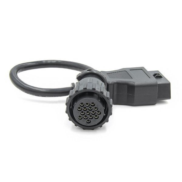 Перехідник SCANIA DAF 16 pin (круглий) на OBD2 16 pin для діагностики вантажних авто A0038 фото