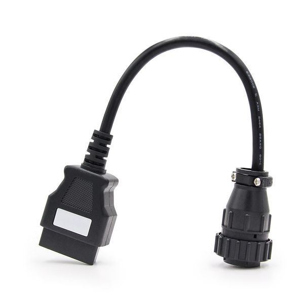 Перехідник SCANIA DAF 16 pin (круглий) на OBD2 16 pin для діагностики вантажних авто A0038 фото